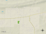 Political Map of Vilonia, AR Posters