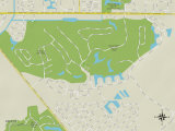 Political Map of Lely, FL Posters