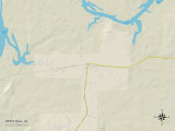 Political Map of White Hall, AL Posters