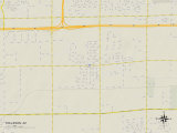 Political Map of Tolleson, AZ Poster