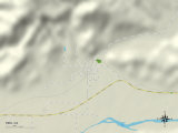 Political Map of Piru, CA Posters