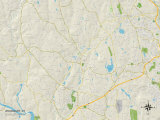 Carte politique de Woodbury, CT Posters