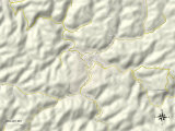 Carte politique de Welch, WV Photographie