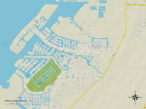 Political Map of Apollo Beach, FL Poster