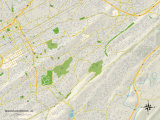 Political Map of Mountain Brook, AL Photo