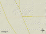 Political Map of Strathmore, CA Posters
