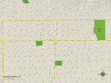 Political Map of Sierra Madre, CA Posters