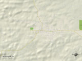 Political Map of Melbourne, AR Print