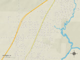 Political Map of Satsuma, AL Posters