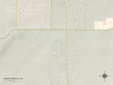 Political Map of South Greeley, WY Posters