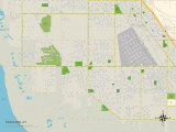 Political Map of Syracuse, UT Prints