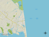 Political Map of Rehoboth Beach, DE Photo