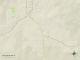 Political Map of East Brewton, AL Print