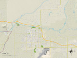 Political Map of Yuma, AZ Posters