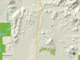 Political Map of New River, AZ Posters