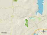 Carte politique de Rockville, CT Photographie
