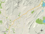 Political Map of Washington, UT Prints