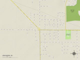 Political Map of Walworth, WI Print