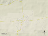 Political Map of Millport, AL Prints