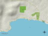 Political Map of Tahoe Vista, CA Photo