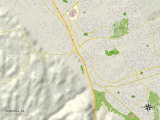 Political Map of Temecula, CA Posters