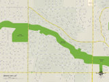 Political Map of White City, UT Posters