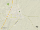 Political Map of Arkadelphia, AR Posters