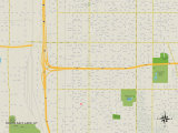 Political Map of South Salt Lake, UT Posters