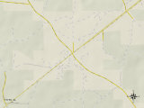 Political Map of Fyffe, AL Poster