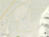 Political Map of Salem, UT Posters