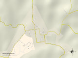 Political Map of West Liberty, WV Posters