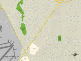 Political Map of Wilmington Manor, DE Posters