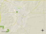 Political Map of Poplar Bluff, MO Photo