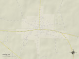 Political Map of Waldo, AR Poster