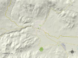 Political Map of Susanville, CA Poster