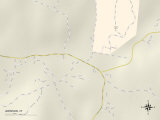 Political Map of Johnson, VT Print
