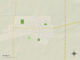 Carte politique de Wilton, IA Photographie