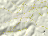 Carte politique de Sophia, WV Affiche
