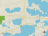 Political Map of Mound, MN Photo