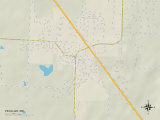 Political Map of Peculiar, MO Prints