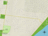 Political Map of Riverview, MO Print