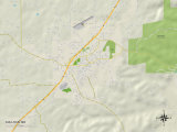 Political Map of Sullivan, MO Prints