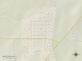 Political Map of Valley Falls, KS Posters