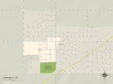 Political Map of Goodwell, OK Posters