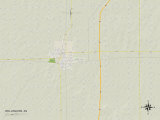 Political Map of Wellington, KS Photo