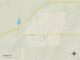 Political Map of Towanda, KS Photo