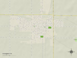 Political Map of Columbus, KS Print