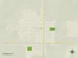 Political Map of Washington, KS Posters