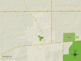 Political Map of Swanton, OH Photo