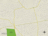 Political Map of Herricks, NY Photo
